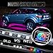 Car Neon Underglow Lights, GOADROM Waterproof RGB LED Strip Light Multi-colored Underbody Exterior Lighting Kit with Sound Active Function and Wireless Remote Control 5050 SMD LED Light Stripsthumb 1