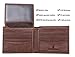 Lositto 2 ID Window RFID Wallet for Men, Bifold Wallet, Sleek and Stylish Gift for Men, Multi Card Extra Capacity Travel Wallet (Large, Chocolate Brown-Distressed full grain leather)