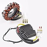 Kit Improved Heavy Duty Stator + Mosfet Voltage Regulator Rectifier + Gasket Fits Suzuki GSX-R 600 GSXR 750 2006-2017