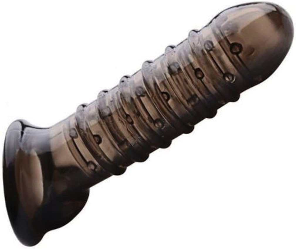 Ribbed Girth Enhancer Extension Sleeve Extender Toy Rare3140