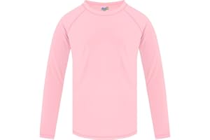 SEMOIS Boys' Rash Guard Long Sleeve UPF 50 Sun Shirts for Toddler Kids Rashguard Water Swimming