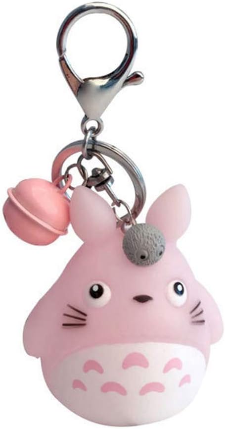 Opopark Anime Totoro Doll Cartoon Creative Keychain Quick Release Detachable Key Rings(H01)
