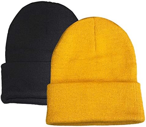 Beanie Warm Comfortable Soft Oversized Thick Cable Knitted Hat Unisex Knit Caps