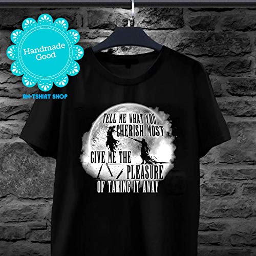 Tell Me What You Cherish Sephiroth sez Final Fantasy VII T shirts for men and women
