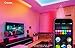 LIFX Z Extension Wi-Fi Smart LED Strip Light (1 meter), Muti Color, Color Change, Dimmable, App & Voice Control, Works with Amazon Alexa, Apple HomeKit, Google Assistant, & Microsoft Cortana - 4 Pack