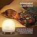 Night Light, Multifun Food Grade Soft Silicone Night Light with Touch Sensor Color Changing Mode, Rechargeable LED Nursery Lamp for Bedrooms, Portable Beside Lamp for Breastfeeding