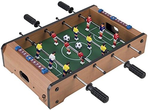 WGW Mini Foot Ball Tabletop Table Game Sets Football Foosball Tables