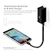 VOJO Portable iPhone 7 6 6s Charger [Jet Black] 3350mah External Battery with Built in AC Plug Plus 2.1A Power Bank, ONEMINI