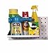 Locking Pegboard Hooks 56120-SLV LocHook Shelf with Garment Hanger, 12