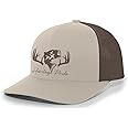 Heritage Pride Deer Hunting Fishing Duck Hunt Mens Embroidered Mesh Back Trucker Hat