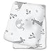 lulujo Baby Swaddle Blanket| Unisex Softest 100% Cotton Muslin Swaddle Blanket| Neutral Receiving Blanket for Girls & Boys | 47in x 47in Afrique