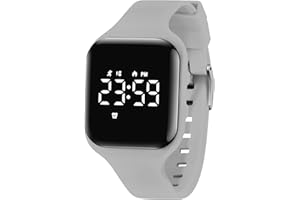 BOMIEUX Kids Watch Digital Watch for 5-12 Years Old Boys Girls, Kids Fitness Tracker Watch with Alarm Clock, Stopwatch, Step Counter Sports Watch, No App Waterproof Watch for Kids Teens Gifts