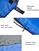 viniper Sleeping Bag, Comfort, Waterproof and Lightweight Envelope Sleeping Bag with Compression Sack Perfect for 4 Season Traveling, Camping, Hiking, Outdoor Fit Kid Women Men (Blue + Gray)