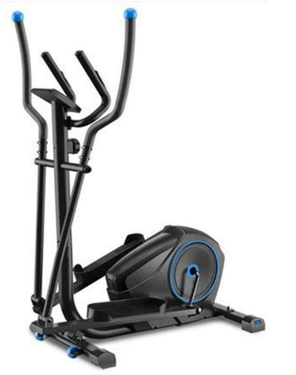 YAYY Eliptical Trainer Elliptical Trainer With LCD Monitor Home Office Fitness Workout Machine Elliptical Machine Trainer Cross Trainers (Color : Black Size : 50x92x152cm)(Upgrade)
