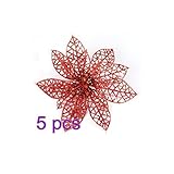 christmas tree decorations flowers