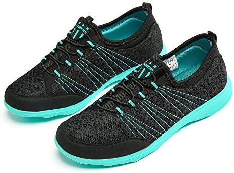 VIGSHOENIA Performance Women's Comfortable Go Walking Shoe (8.5, Charcoal)