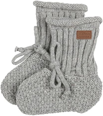 Melton Unisex Baby Lambfur Wool Booties