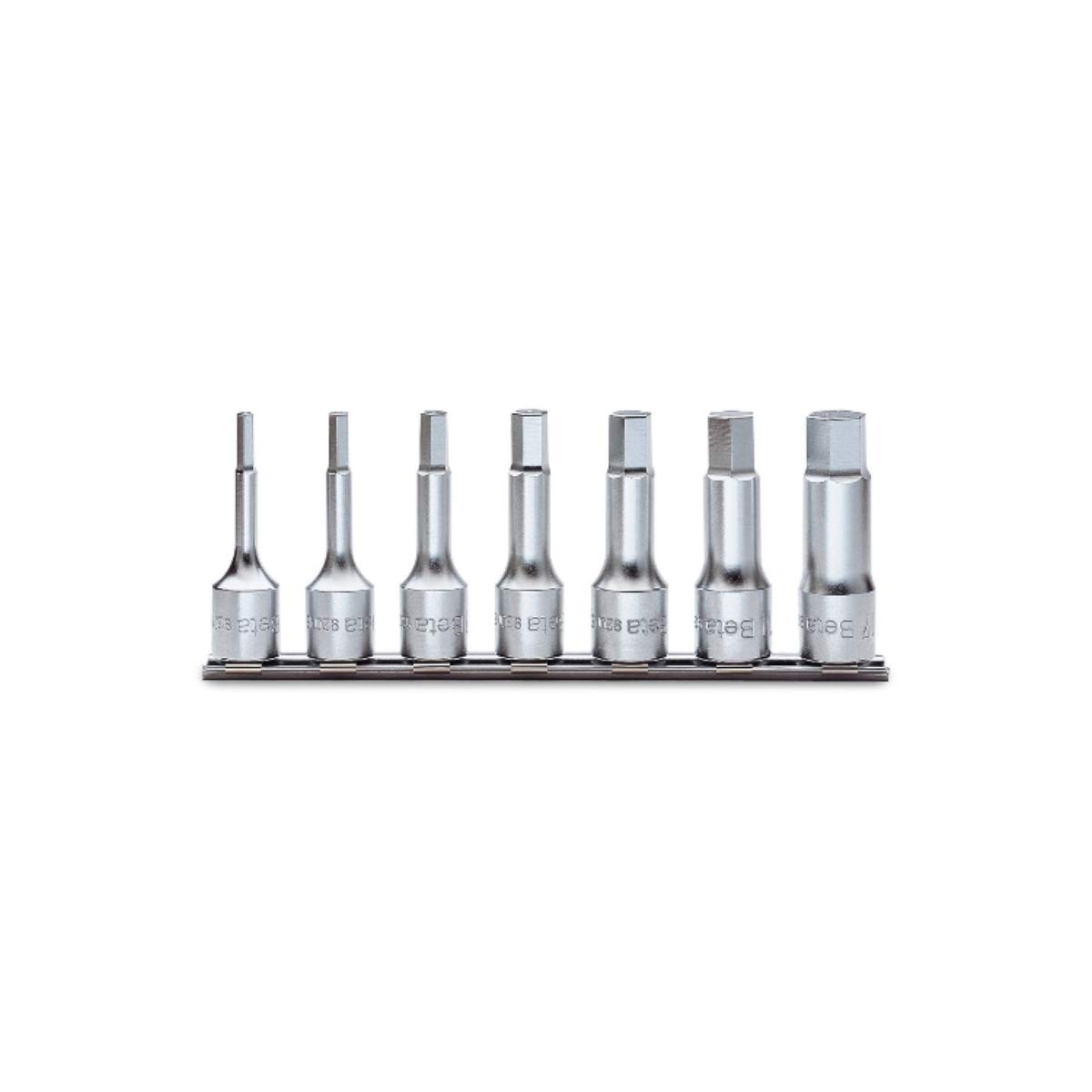 Beta 9200519 Model 920 ME/SB7 Socket Drivers for Item 910me On Support, 1/2 Drive, 7 Pieces