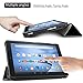 Infiland Fire 7 Shell Case - Ultra Slim Lightweight Tri-fold Stand Cover For Amazon Fire 7 Inch Tablet (Fire 7
