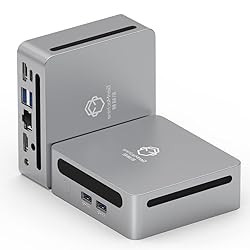 GenMachine Mini PC Desktop Computer, AMD Ryzen