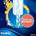 Tampax Pearl Plastic Tampons, Regular Absorbency, Unscented, 54 Count