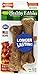Nylabone Healthy Edibles Natural Dog Chews Long Lasting Bacon Flavor Treats for Dogs, X-Small/Petite (2 Count)