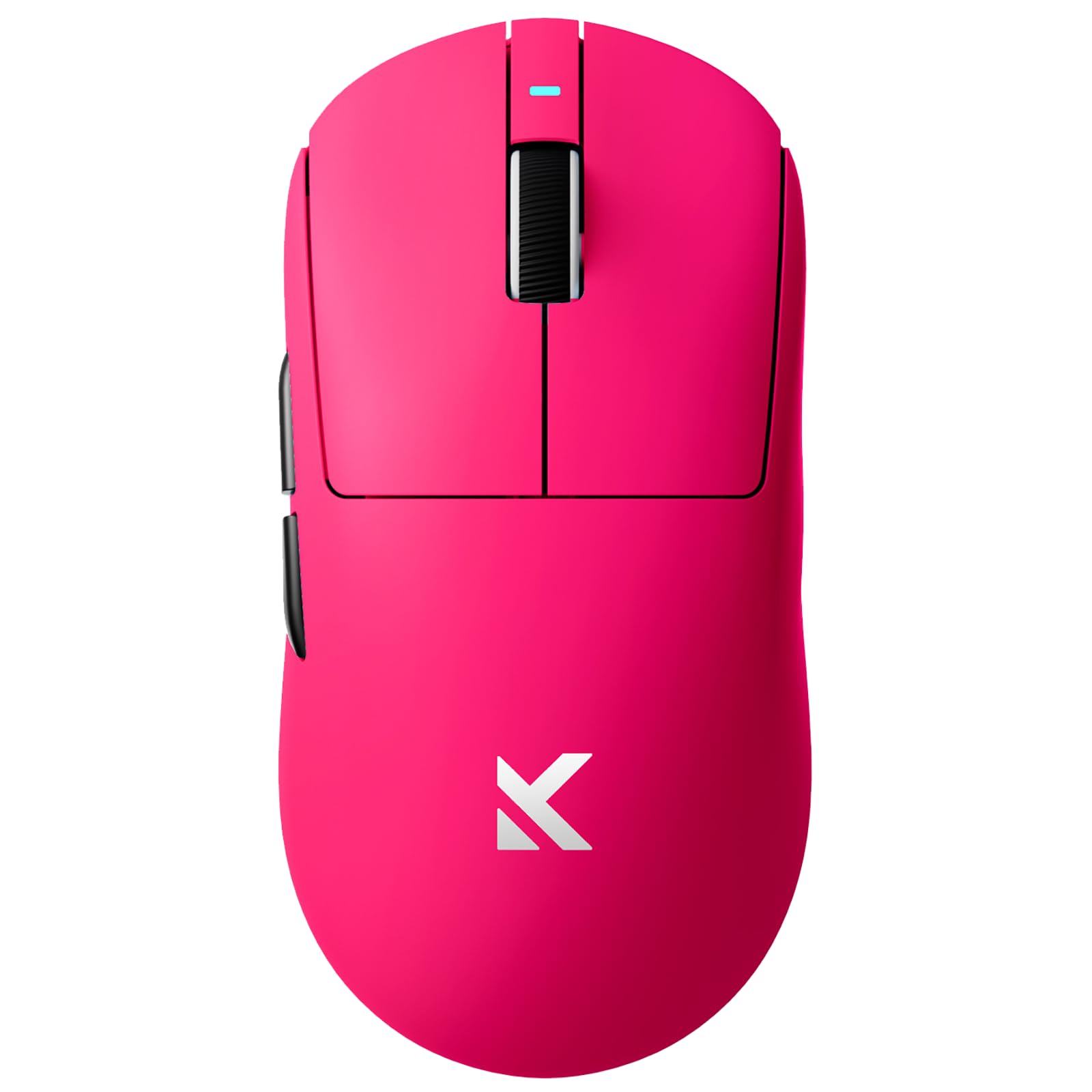 Photo 1 of MCHOSE A7 Ultra Wireless Gaming Mouse, Tri-Mode Connection, 59 Grams, PAW3950 42K DPI Sensor, Wired/Wireless Dual 8K Polling, 130 Hour Battery Life - Rose Red