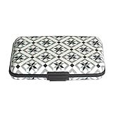 Explore Land Slim Aluminum and ABS RFID Blocking Credit Card Case RFID Shield Travel Wallet with 8 Slots for Bank Debit, ID, ATM, Cards against Scanning (Time)