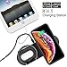 Proker Wireless Charger Station, Fast 4 in 1 Wireless Charger Stand for iPhone Xs Max/XR/8 Plus/Samsung S10 S9+, Wireless Charging Dock Holder Station for Apple Watch Series 1/2/3/4, AirPod