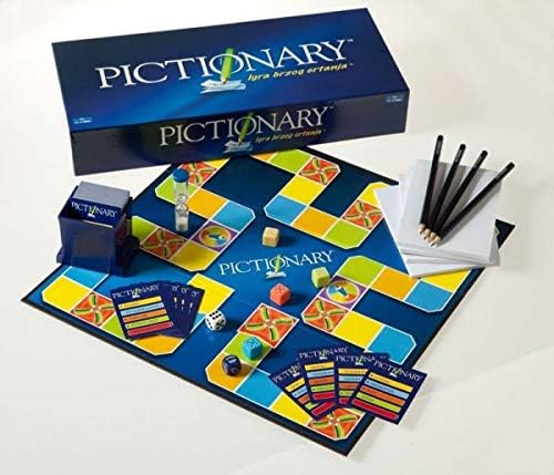 Silbans International™ Pictionarry, The Classic Board Game of Quick Draw
