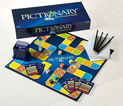 Silbans International Pictionarry, The Classic Board Game of Quick Draw