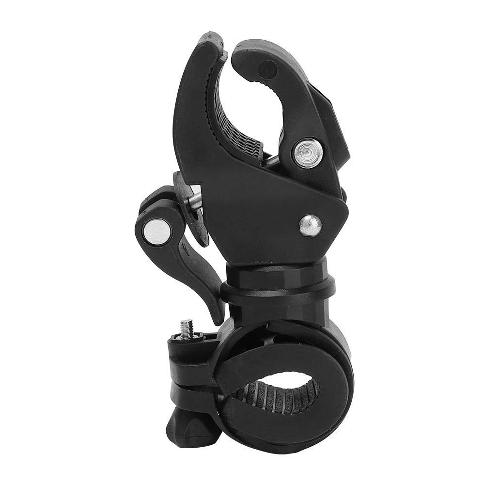 VGEBY1 Bicycle Flashlight Clip, Torch Clamp Clip Mount Flexible Flashlight Mount Holder fit Flashlight Umbrella U-lock Bracket