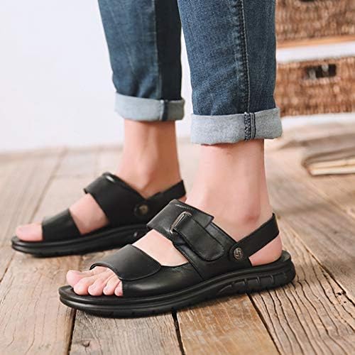 レザーサンダル メンズ レザー メンズ オフィスサンダル ウォーターシューズ シューズ 水陸両用 シューズ 夏用 登山サンダル ビューティー ビーチサンダル 軽量 通気 紳士用 B07tz7jj1s 新作製品 世界最高品質人気 正規品送料無料 100 品質保証 激安超特価