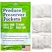 3-Pack of FreshFlow -Compatible Replacement Produce Preserver Packets - Ideal Fresh Flow Filter Replacements for Kitchenaid/Whirlpool Refrigerators - Equivalent to P1KC6R1 / W10346771A By IMPRESA primary