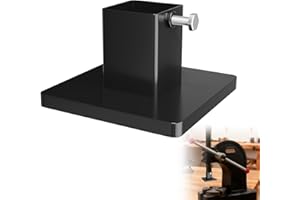 KATYWIXU Hand Press Accessory Attachment Foot Compatible with Arbor Press, All-Metal Platen Die Press, Leather Stamping and Die Cutting Machine