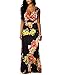 Roiii WOMEN SUMMER FLORAL PARTY EVENING BEACH LONG Boho MAXI DRESS SIZE 4-20