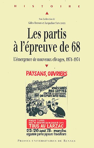 Les  partis à l'épreuve de 68