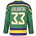 MOLPE Goldberg 33 Ducks Jersey S-XXXL Green, 90S Hip Hop Clothing for Party, Stitched Letters and Numbers