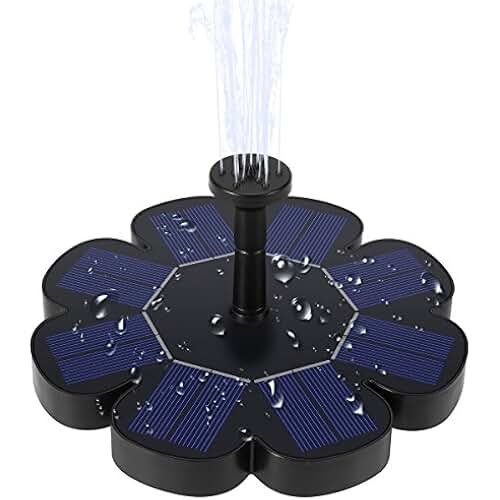 bird bath bubbler solar