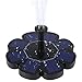 Ankway Solar Fountain Pump 1.6W Solar Birdbath Fountain Adjustable Waterflow Sprinkler Fountain with Filter for Outdoor Bird Bath, Pond, Pool, Fish Tank, Patio Garden Decoration (Upgraded Version)
