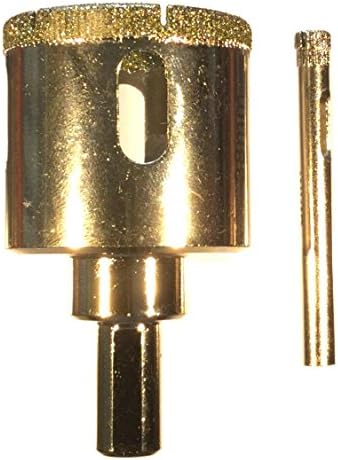 Bird House, Bird Feeder Drilling Set| 1 1/2" and 1/4"" Diamond Core Drill Bit Set For Glass and Tile | Free Beginner's Glass Drilling Guide | 100 %