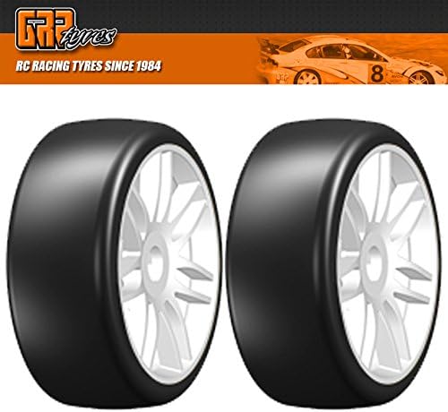 GRP GT Slick Tires (4) on new rims S7 MEDIUM/HARD Compound