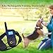 Esky Rechargable LCD Remote Control Dog Training Shock Collar with 100 Level Shock and Vibration