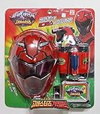 Nice Toy Tokumei Sentai Go-busters : Red Buster Mask & Belt Playset