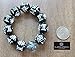 Eliana and Eli Black Panther KIMOYO Beads Bracelet Wakanda Cosplay Props with Crystal Bracelet Party Accessories Prime