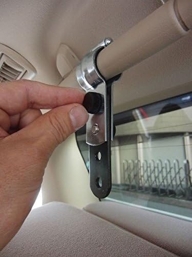 Amazon 車内キャリア 手すり固定スライドバーセット 高さ変更ステー ボードパット付き バー 車 バイク