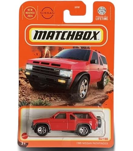 Matchbox Nissan Hardbody (D21) Silver Diecast Truck, 15/100