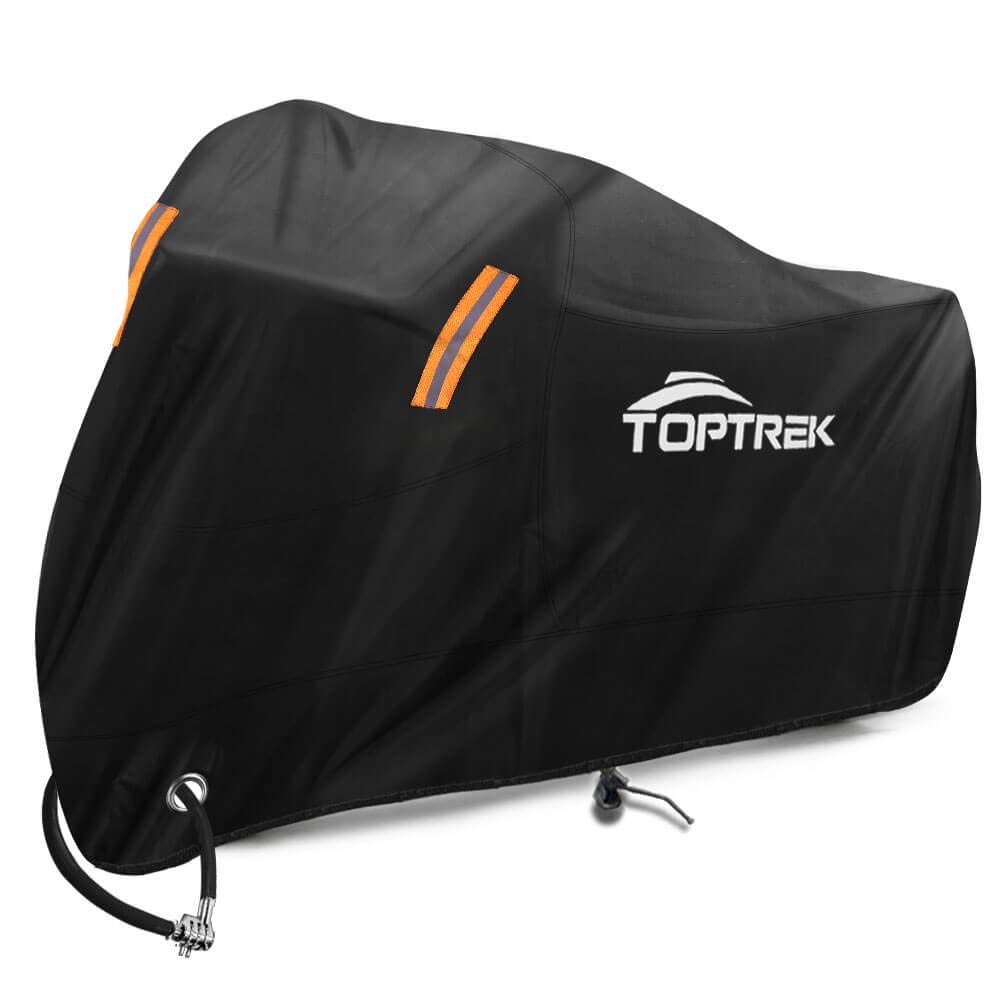 toptrek 210D motorbike cover waterproof outdoor (190T: 96.5 x 41 x 50 inch)