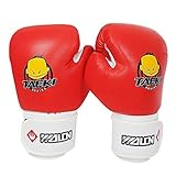 Kids Boxing Gloves, Pu Kids Children Cartoon Sparring Boxing Gloves Training Age 5-12 Years