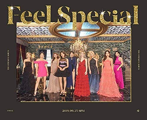 Jyp Entertainment Twice Feel Special C Ver 8th Mini Album Cd p Photobook Lyrics Paper 5photocards Gold Photocard Official Folded Poster Double Side Extra Photocard Buy Online In Cayman Islands At Cayman Desertcart Com Productid